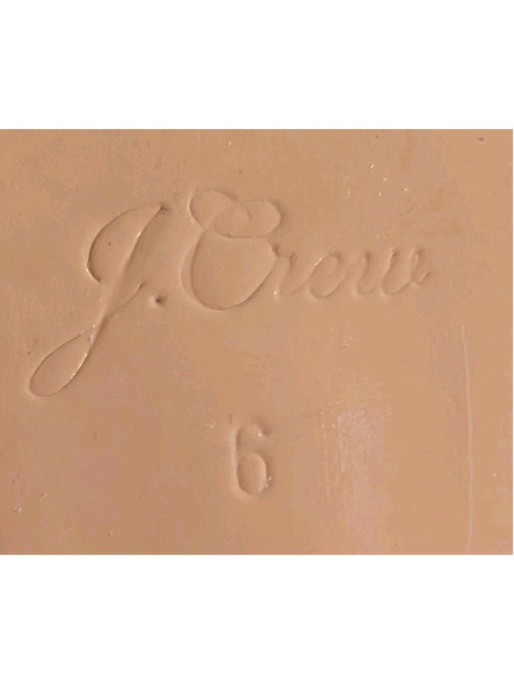 J Crew Calf Hair Pointed Toe Sling Back Bow Flats Size 6 - Picture 7 of 7